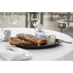 Staub Ovenschaal Met Deksel 31 Cm, Ovaal, Zwart -Staub Verkoopwinkel 000013467