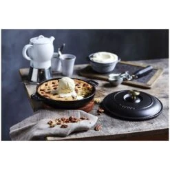 Staub Ovenschaal Met Deksel 20 Cm, Rond, Zwart -Staub Verkoopwinkel 000016835