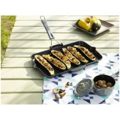 Staub Grillpan Met Schenktuit 34 X 21 Cm, Zwart -Staub Verkoopwinkel 000017175