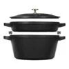 Staub Pannenset Black Matt, 2-delig