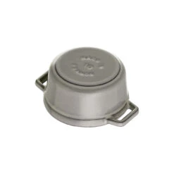 Staub Mini Braadpan 10 Cm / 250 Ml, Rond, Grafietgrijs -Staub Verkoopwinkel 40500 106 0 4