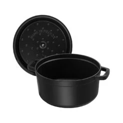 Staub Gietijzeren Braadpan 34 Cm / 12,5 L, Rond, Zwart -Staub Verkoopwinkel 40500 241 0 6 2