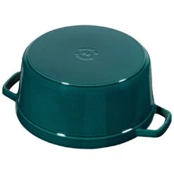 Staub Gietijzeren Braadpan 28 Cm / 6,75 L, Rond, La-mer -Staub Verkoopwinkel 40501115 4