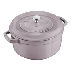 Staub Gietijzeren Braadpan 24 Cm / 3,8 L, Rond, Kersenbloesem