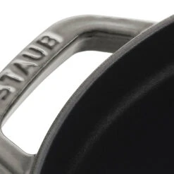 Staub Gietijzeren Braadpan 18 Cm / 1,7 L, Rond, Grafietgrijs -Staub Verkoopwinkel 40509 304 0 3 1