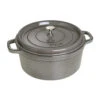 Staub Gietijzeren Braadpan 28 Cm / 6,75 L, Rond, Grafietgrijs