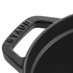 Staub Gietijzeren Braadpan 27 Cm / 3,25 L, Ovaal, Zwart -Staub Verkoopwinkel 40509 315 0 6 3