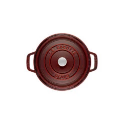 Staub Gietijzeren Braadpan 28 Cm / 6,75 L, Rond, Grenadine Rood -Staub Verkoopwinkel 40509 355 0 2