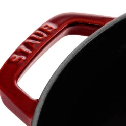 Staub Gietijzeren Braadpan 26 Cm / 5,25 L, Rond, Grenadine Rood -Staub Verkoopwinkel 40509 355 0 3 1