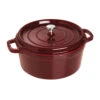 Staub Gietijzeren Braadpan 28 Cm / 6,75 L, Rond, Grenadine Rood
