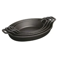 Staub Ovenschaal 28 Cm, Ovaal, Zwart -Staub Verkoopwinkel 40509 391 0 2