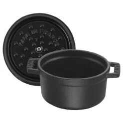 Staub Gietijzeren Braadpan 12 Cm / 400 Ml, Rond, Zwart -Staub Verkoopwinkel 40509 471 0 000000882