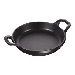 Staub Ovenschaal 16 Cm, Rond, Zwart