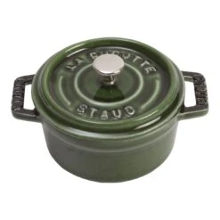 Staub Mini Braadpan 10 Cm / 250 Ml, Rond, Basilicum