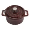 Staub Mini Braadpan 10 Cm / 250 Ml, Rond, Grenadine Rood