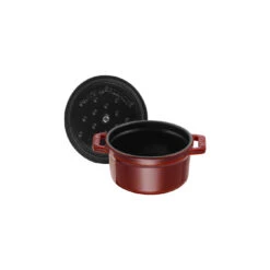 Staub Mini Braadpan 10 Cm / 250 Ml, Rond, Grenadine Rood -Staub Verkoopwinkel 40509 805 0 5