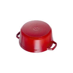 Staub Gietijzeren Braadpan 18 Cm / 1,7 L, Rond, Kersenrood -Staub Verkoopwinkel 40509 814 0 6