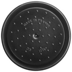 Staub Gietijzeren Braadpan 30 Cm / 8,4 L, Rond, Grafietgrijs -Staub Verkoopwinkel 40509 862 0 000000881