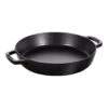 Staub Paellapan 34 Cm, Zwart