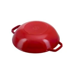 Staub Wok Met Glazen Deksel 30 Cm, Kersenrood -Staub Verkoopwinkel 40511 345 0 4