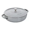 Staub Sauteerpan Chistera 28 Cm / 3,7 L, Grafietgrijs