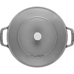 Staub Sauteerpan Chistera 24 Cm / 2,5 L, Grafietgrijs -Staub Verkoopwinkel 40511 471 0 6