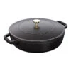 Staub Sauteerpan Chistera 28 Cm / 3,7 L, Zwart