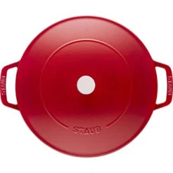 Staub Sauteerpan Chistera 24 Cm / 2,5 L, Kersenrood -Staub Verkoopwinkel 40511 474 0 5 1