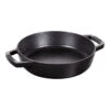 Staub Koekenpan Met 2 Handgrepen 20 Cm, Zwart