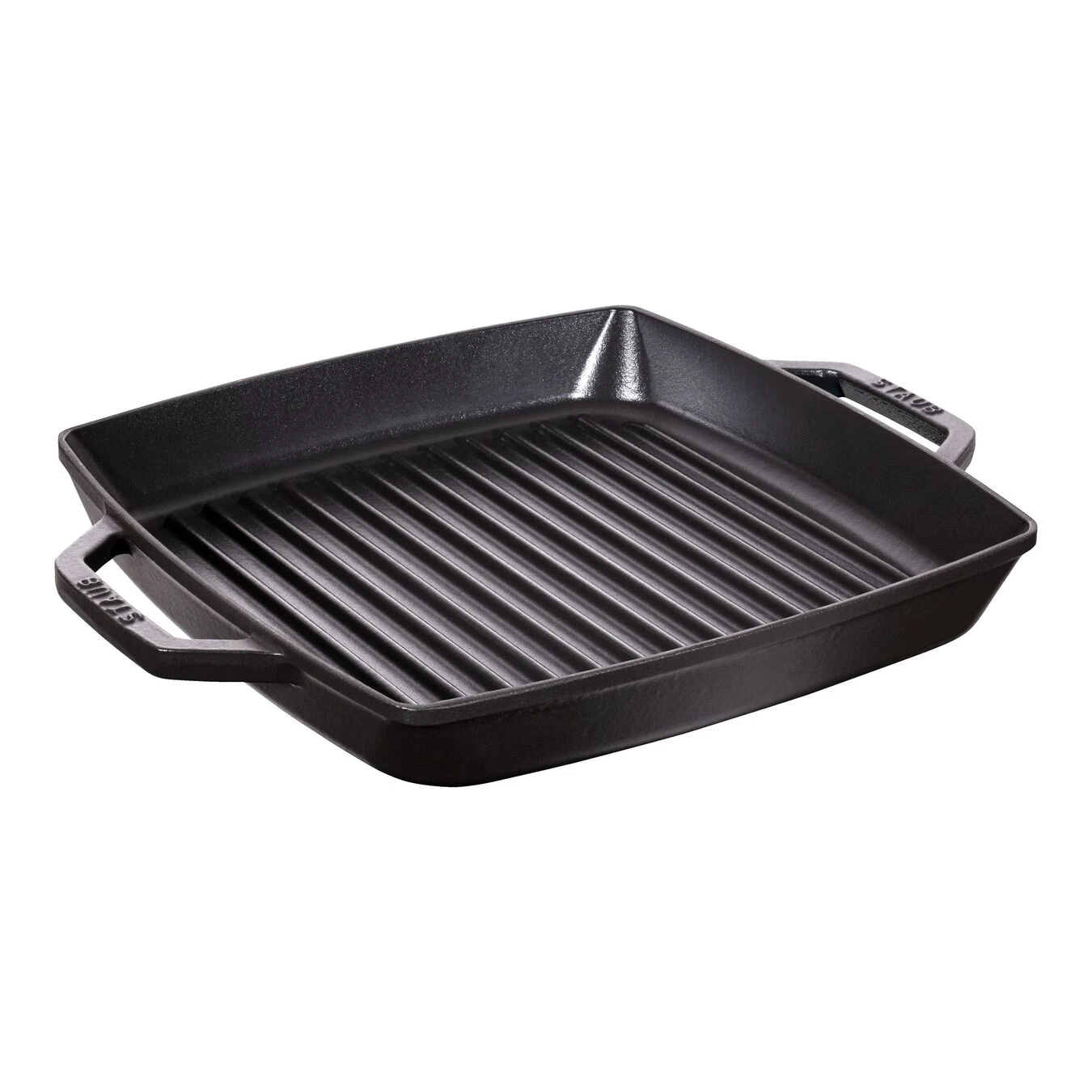 Staub Grillpan 28 X 28 Cm, Zwart 1 Staub Grillpan 28 X 28 Cm, Zwart