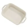 Staub Ovenschaal 27 Cm, Rechthoekig, Ivoorwit