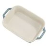 Staub Ovenschaal 27 Cm, Rechthoekig, Antiek Turquoise