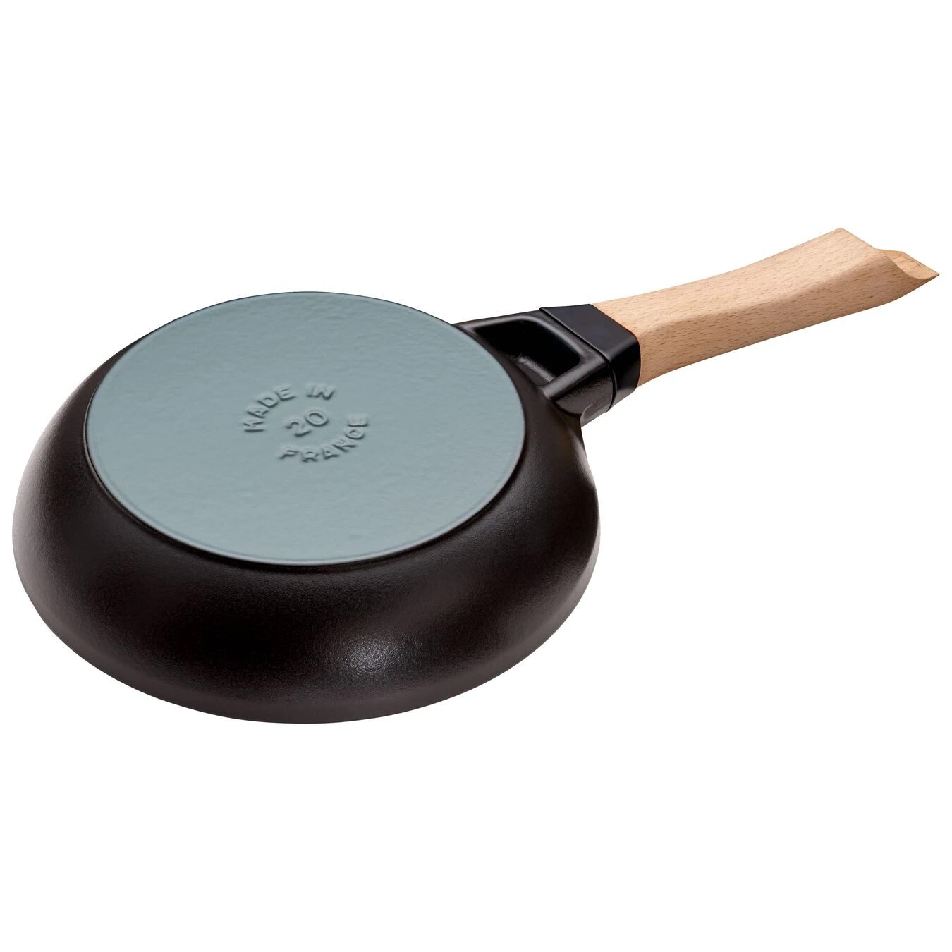 Staub Koekenpan Met Houten Handvat 20 Cm, Zwart 2 Staub Koekenpan Met Houten Handvat 20 Cm, Zwart - Afbeelding 2