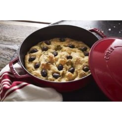 Staub Sauteerpan Chistera 24 Cm / 2,5 L, Kersenrood -Staub Verkoopwinkel 424414168
