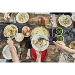 Staub Gietijzeren Braadpan 28 Cm / 6,75 L, Rond, Kersenrood -Staub Verkoopwinkel 424418232