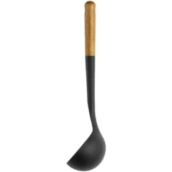 Staub Pollepel Siliconen / Acaciahout 31 Cm -Staub Verkoopwinkel staub ladle silicone acacia wood 31 cm 6