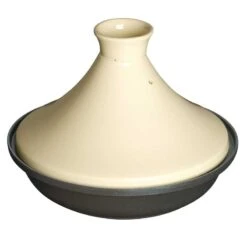 Staub Small Tajine With Ceramic Lid, Creme
